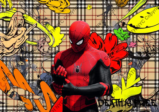 Deathmf873 45X32Cm Spiderman (Edition Of 100*) (2023) Art Print