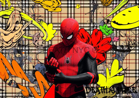 Deathmf873 45X32Cm Spiderman (Edition Of 100*) (2023) Art Print