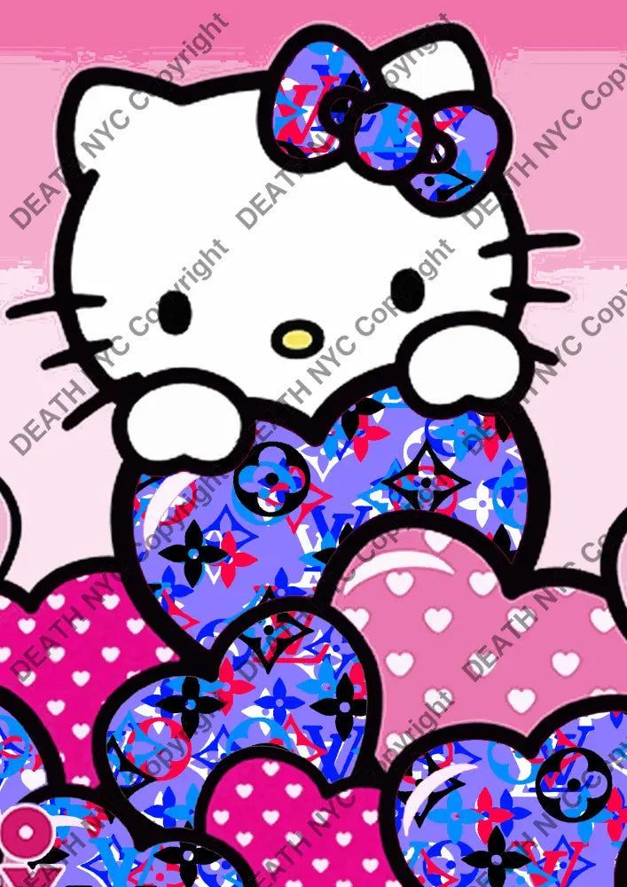 ’DEATHMG361’’ 45x32cm (Edition of 100*) (2023) kitty Art Print