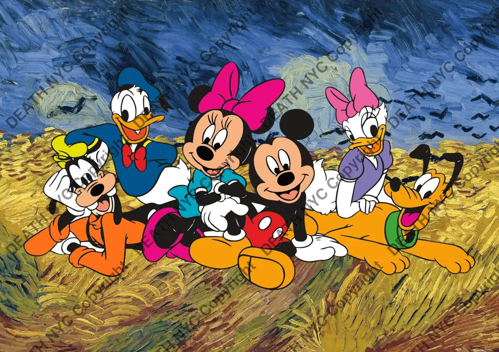 Deathmg396 45X32Cm Mickey (Edition Of 100*) (2023) Art Print