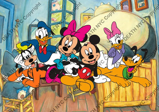 Deathmg399 45X32Cm Mickey (Edition Of 100*) (2023) Art Print
