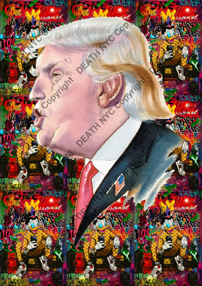 ’DEATHMG446’’ 45x32cm (Edition of 100*) (2023) tr p Art Print