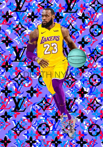 Deathmg454 45X32Cm Lakers (Edition Of 100*) (2023) Art Print