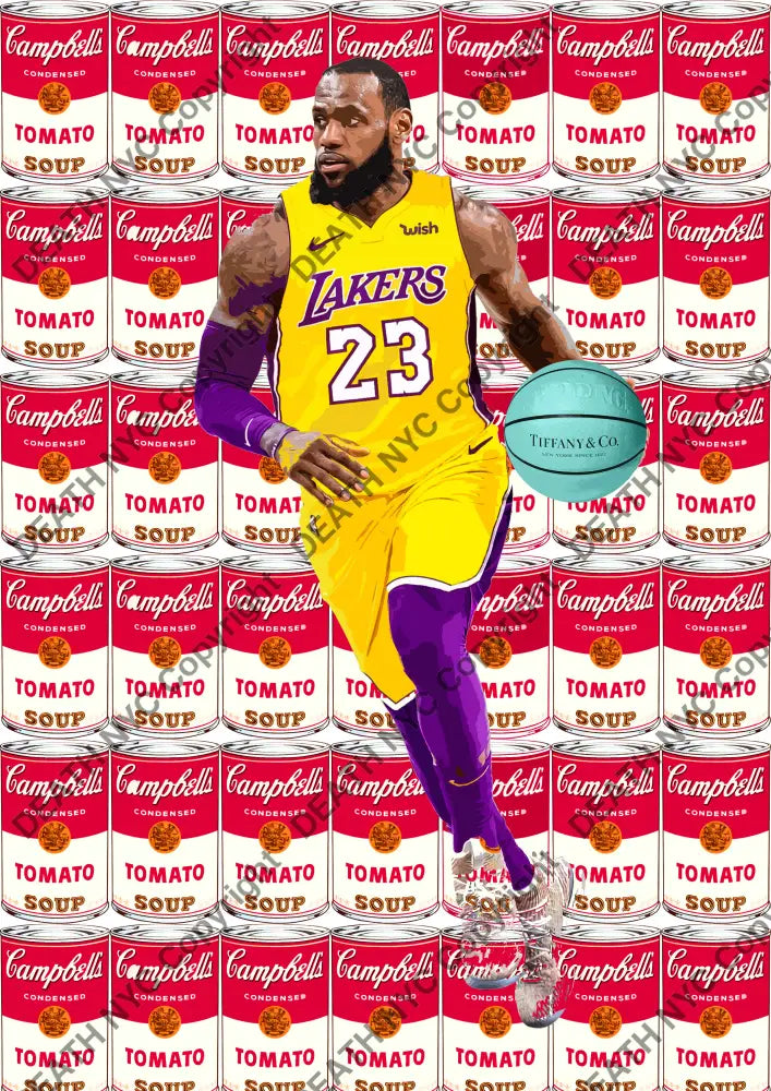 Deathmg455 45X32Cm Lakers (Edition Of 100*) (2023) Art Print