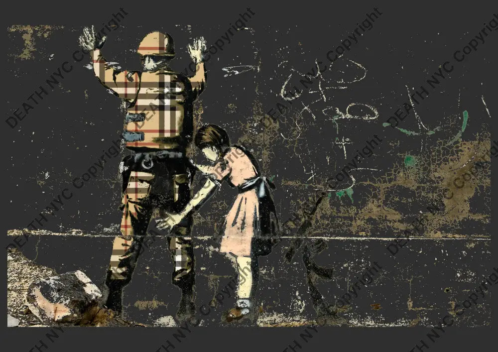 Deathmg471 45X32Cm Banksy (Edition Of 100*) (2023) Art Print