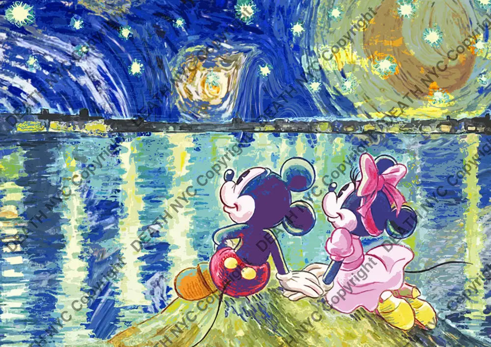Deathmg511 45X32Cm Mickey (Edition Of 100*) (2023) Art Print