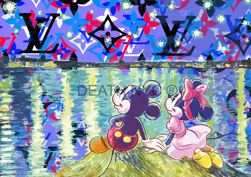 Deathmg512 45X32Cm Mickey (Edition Of 100*) (2023) Art Print