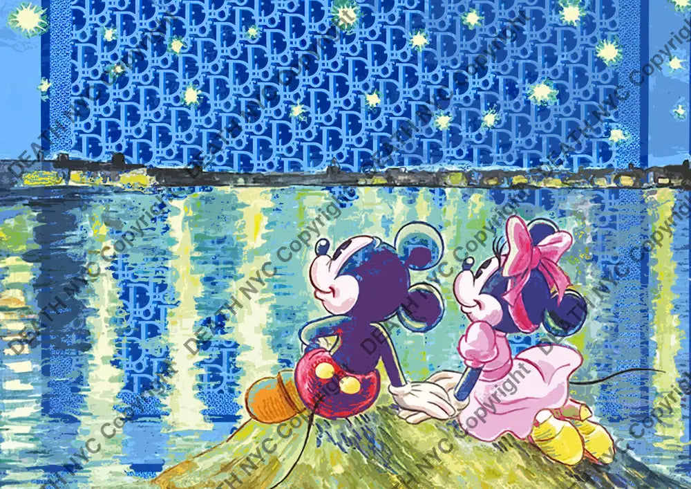 Deathmg515 45X32Cm Mickey (Edition Of 100*) (2023) Art Print