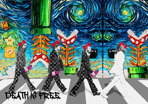 Deathmg557 45X32Cm Beatles (Edition Of 100*) (2023) Art Print