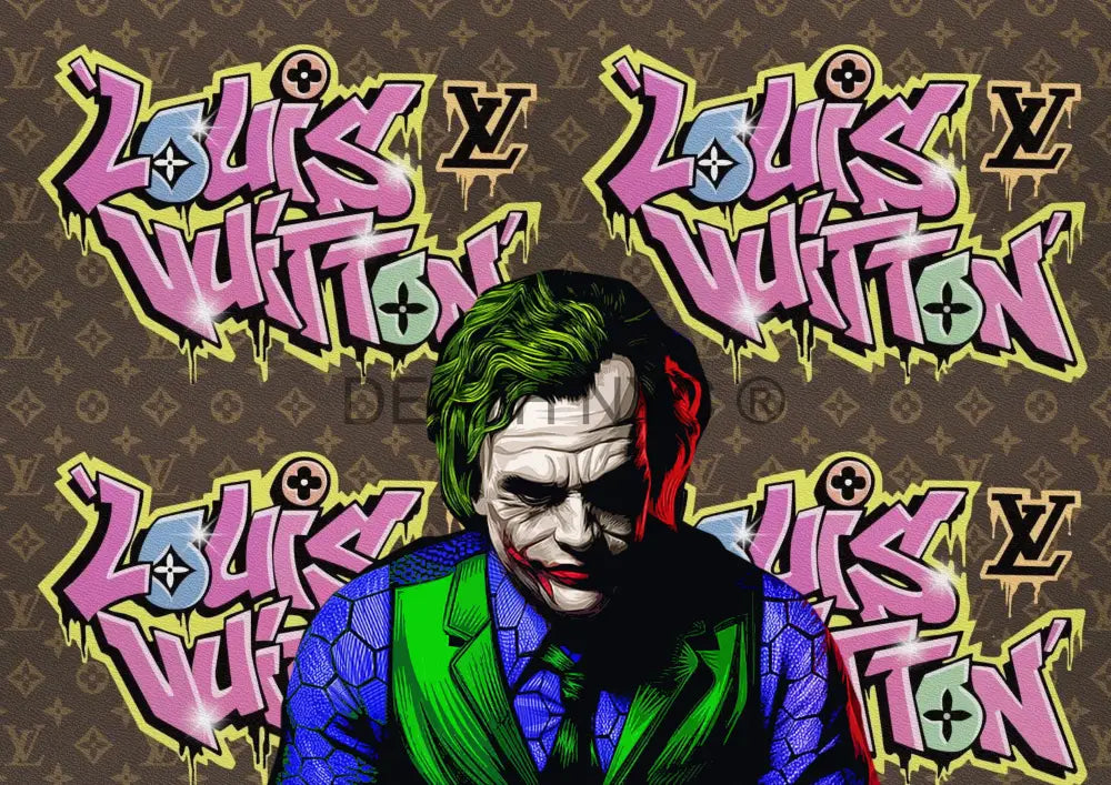 Deathmg598 45X32Cm Joker (Edition Of 100*) (2023) Art Print
