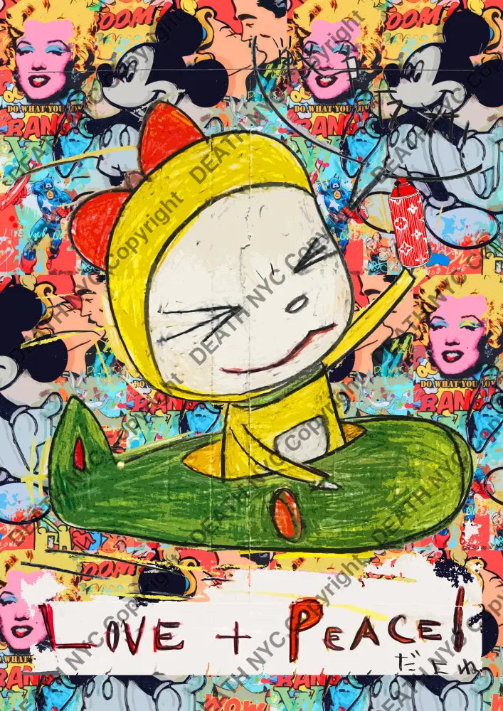 ’Deathmh1154’ 45X32Cm Cute (Edition Of 100*) (2023) Art Print