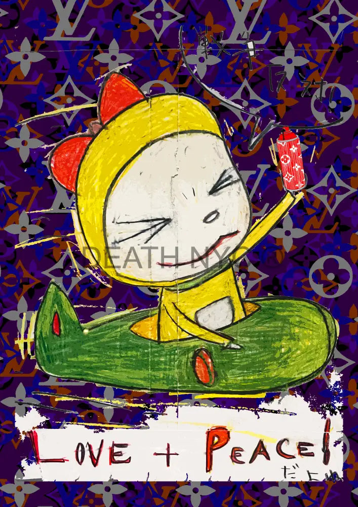 ’Deathmh1155’ 45X32Cm Cute (Edition Of 100*) (2023) Art Print