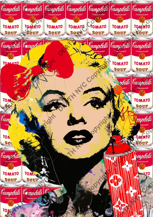 ’Deathmh1177’ 45X32Cm Monroe (Edition Of 100*) (2023) Art Print