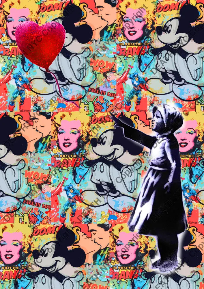 ’Deathmh1267’’ 45X32Cm (Edition Of 100*) (2023) Banksy Art Print