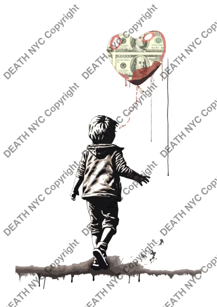 ’DEATHMH1280’’ 45x32cm (Edition of 100*) (2023) bank Art Print