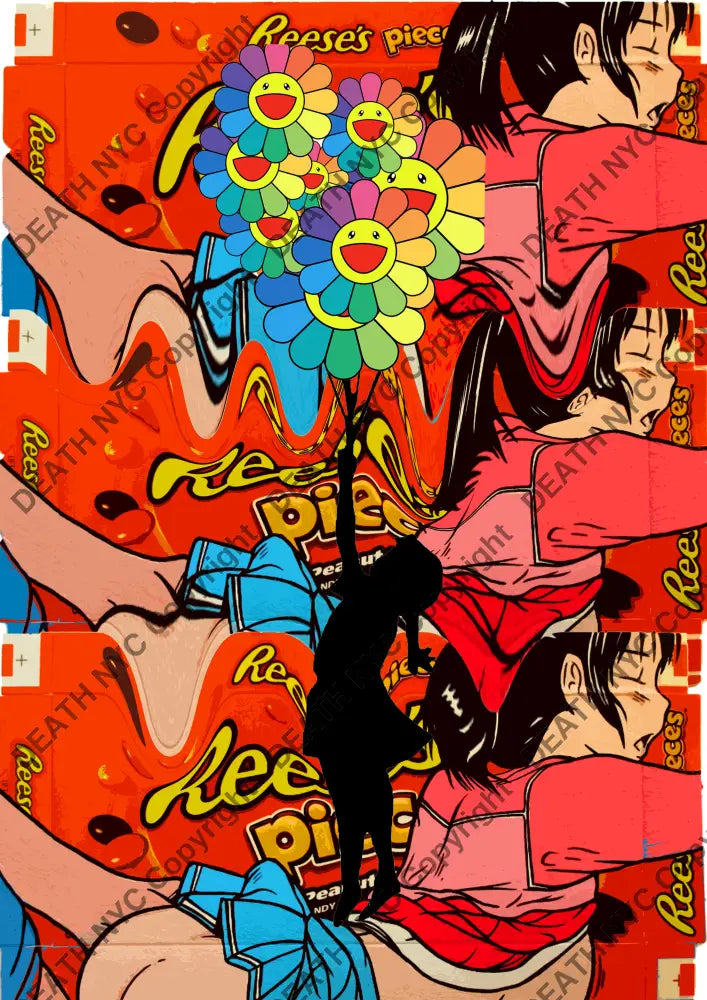 ’DEATHMH1323’’ 45x32cm (Edition of 100*) (2023) bank Art Print