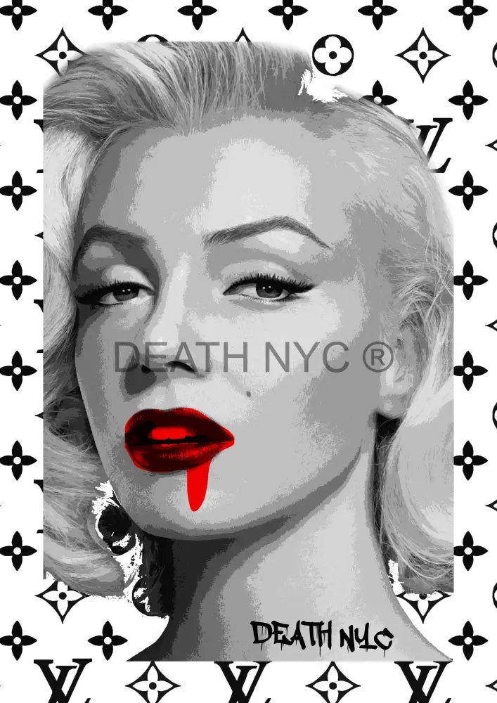 ’Deathmh1332’ 45X32Cm Monroe (Edition Of 100*) (2023) Art Print