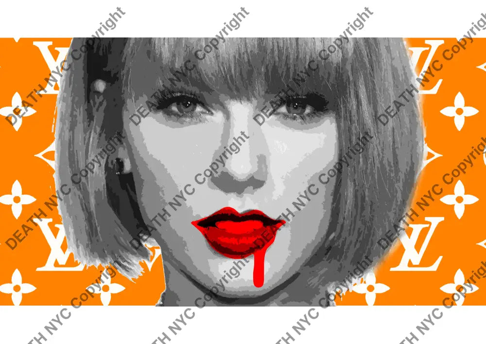 ’Deathmh1341’ 45X32Cm Taylor (Edition Of 100*) (2023) Art Print