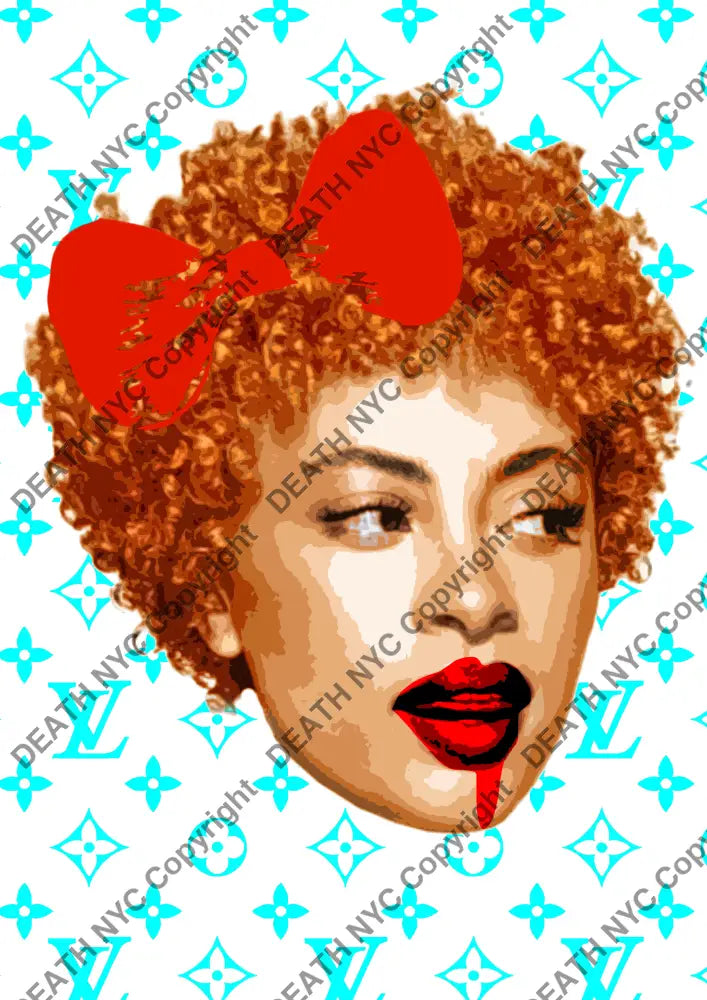 ’Deathmh1358’ 45X32Cm Ice Spice (Edition Of 100*) (2023) Art Print