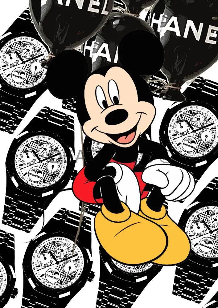 ’Deathmh474’ 45X32Cm Mickey (Edition Of 100*) (2023) Art Print