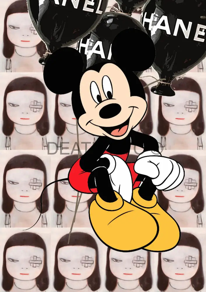 ’Deathmh476’ 45X32Cm Mickey (Edition Of 100*) (2023) Art Print