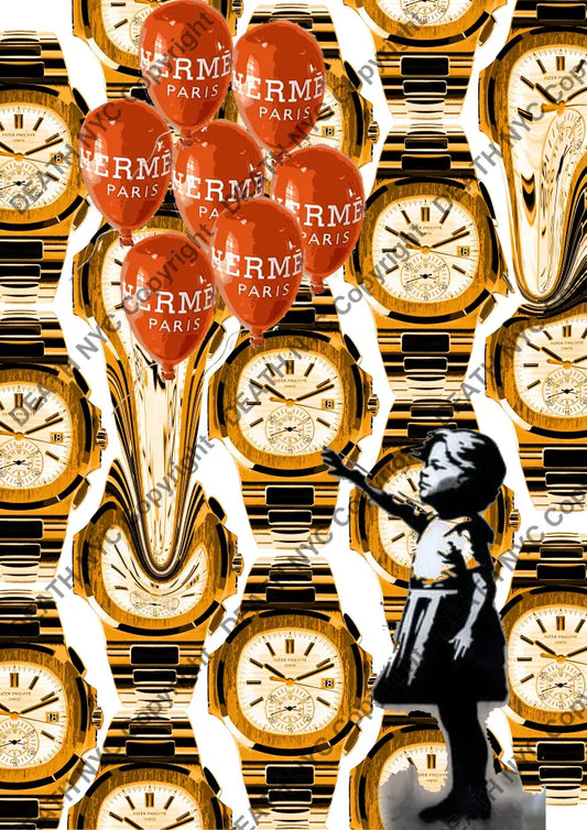 ’Deathmh604’ 45X32Cm Banksy (Edition Of 100*) (2023) Art Print