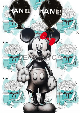 ’Deathmi114’ 45X32Cm Mickey (Edition Of 100*) (2023) Art Print