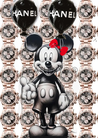 ’Deathmi116’ 45X32Cm Mickey (Edition Of 100*) (2023) Art Print