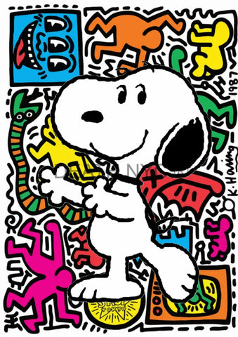 ’Deathmi1283’ 45X32Cm Snoopy (Edition Of 100*) (2023) Art Print