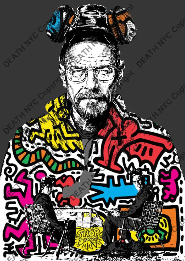 ’Deathmi1291’ 45X32Cm Breaking Bad (Edition Of 100*) (2023) Art Print