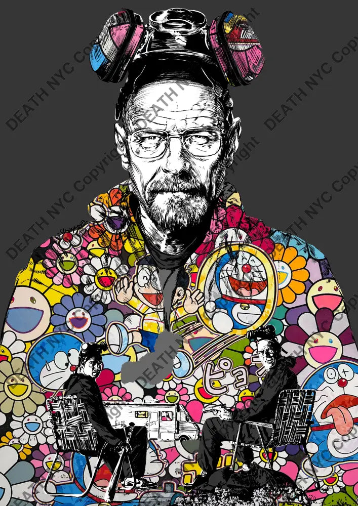 ’Deathmi1294’ 45X32Cm Breaking Bad (Edition Of 100*) (2023) Art Print