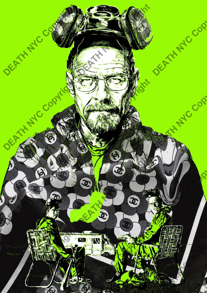’Deathmi1298’ 45X32Cm Breaking Bad (Edition Of 100*) (2023) Art Print