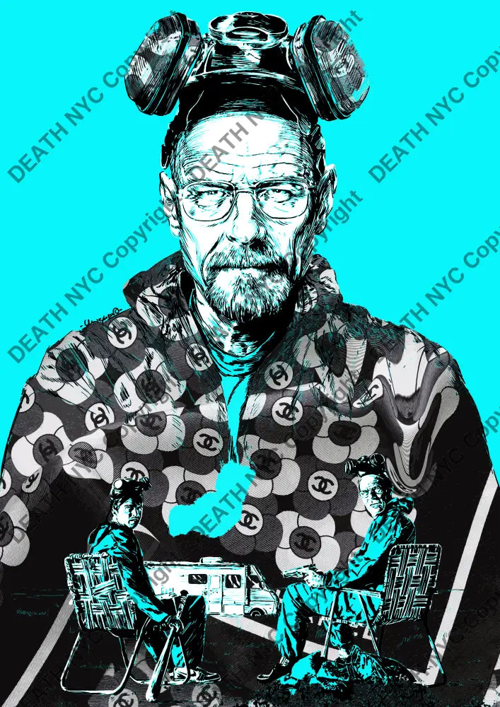 ’Deathmi1299’ 45X32Cm Breaking Bad (Edition Of 100*) (2023) Art Print