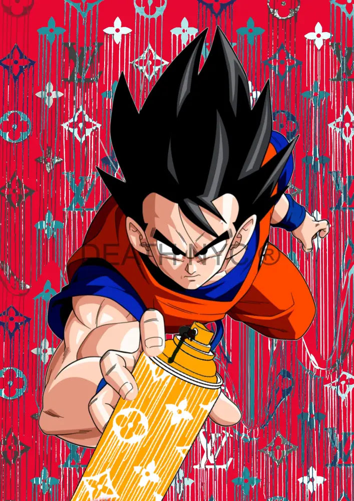 ’Deathmi15’ 45X32Cm (Edition Of 100*) Goku (2024) Art Print