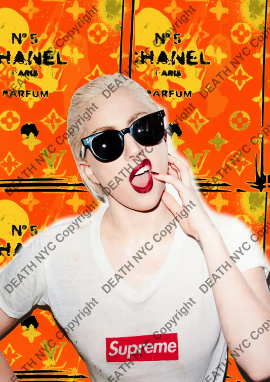 ’Deathmi318’ 45X32Cm Gaga (Edition Of 100*) (2023) Art Print