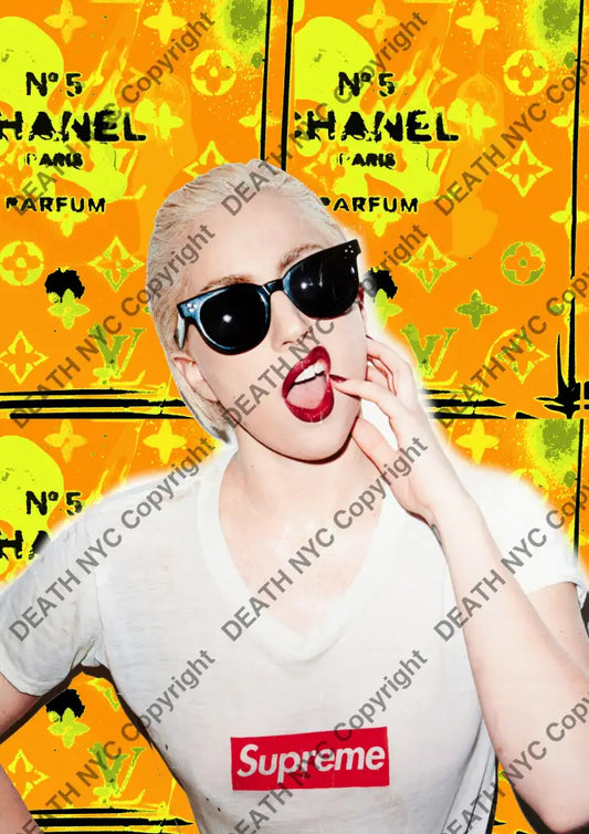 ’Deathmi320’ 45X32Cm Gaga (Edition Of 100*) (2023) Art Print