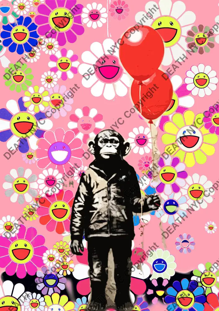 ’Deathmi352’ 45X32Cm Banksy (Edition Of 100*) (2023) Art Print