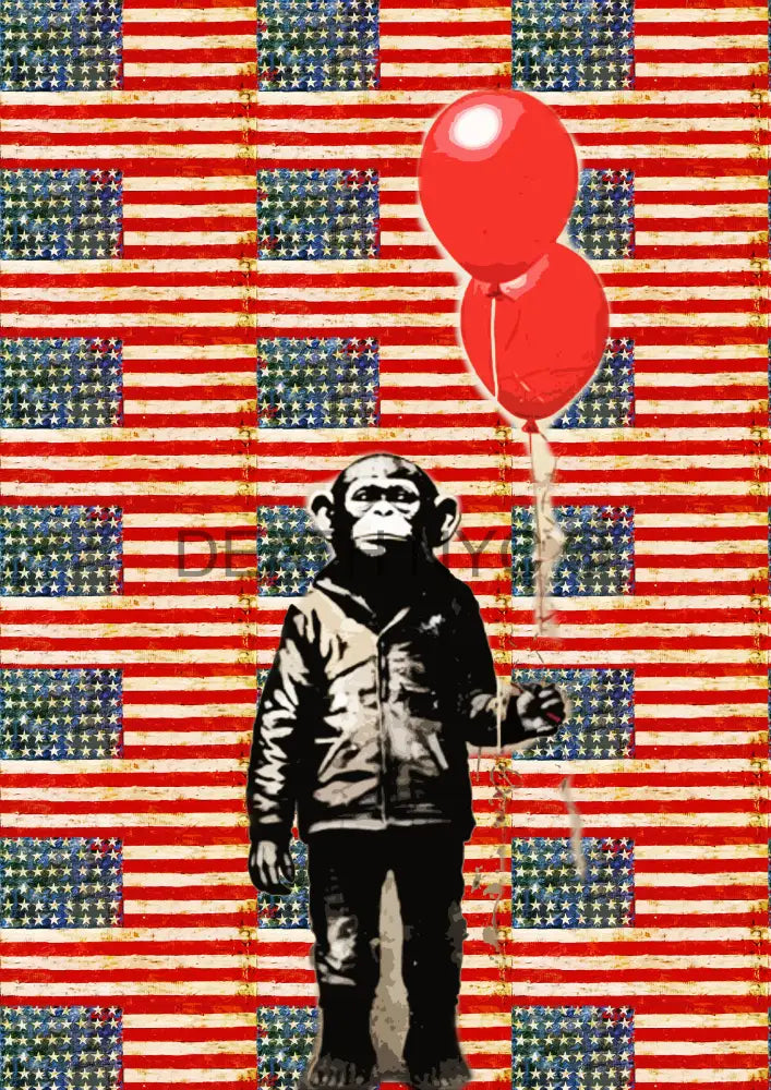 ’Deathmi354’ 45X32Cm Banksy (Edition Of 100*) (2023) Art Print