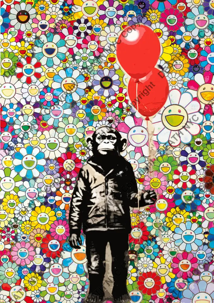 ’Deathmi358’ 45X32Cm Banksy (Edition Of 100*) (2023) Art Print