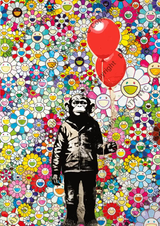 ’Deathmi358’ 45X32Cm Banksy (Edition Of 100*) (2023) Art Print