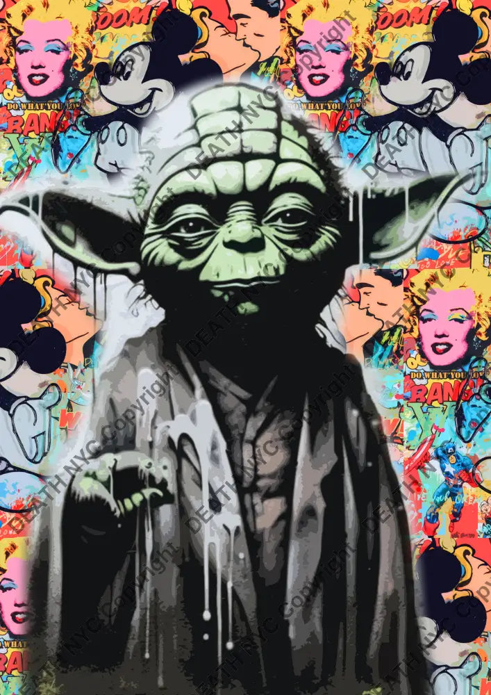 ’Deathmi685’’ 45X32Cm Wars (Edition Of 100*) (2023) Art Print