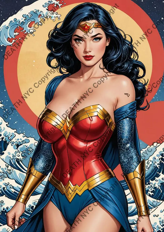 ’Deathmj492’’ 45X32Cm (Edition Of 100*) (2024) Wonder Art Print