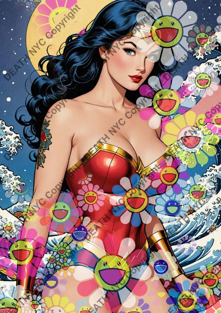 ’Deathmj494’’ 45X32Cm (Edition Of 100*) (2024) Wonder Art Print