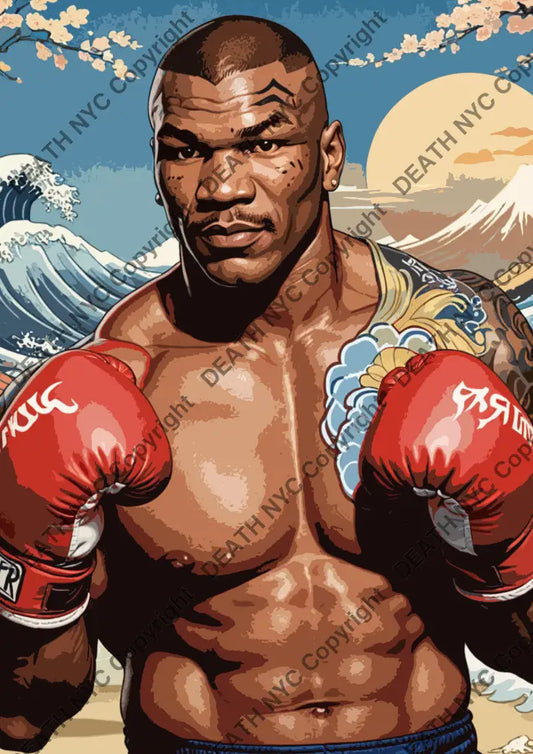 ’Deathmk129’ 45X32Cm Tyson (Edition Of 100*) (2024) Art Print