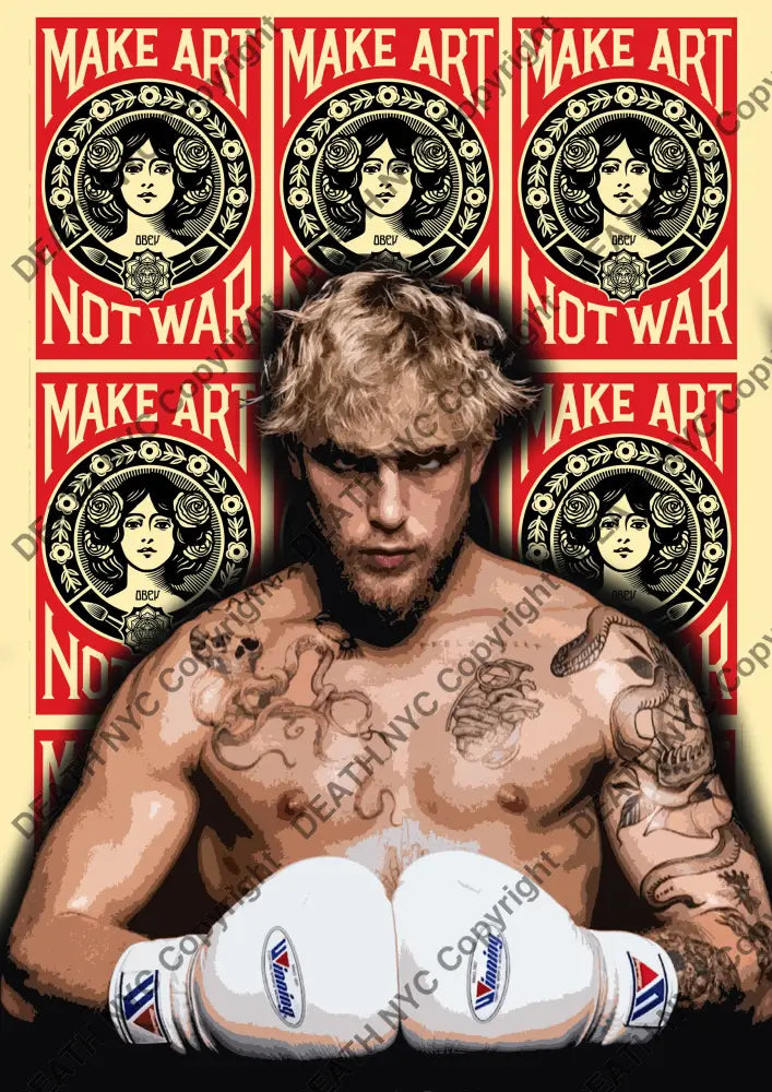 ’Deathmk213’ 45X32Cm Jake (Edition Of 100*) (2024) Art Print