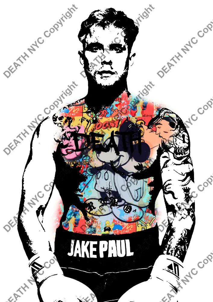 ’Deathmk218’ 45X32Cm Jake (Edition Of 100*) (2024) Art Print