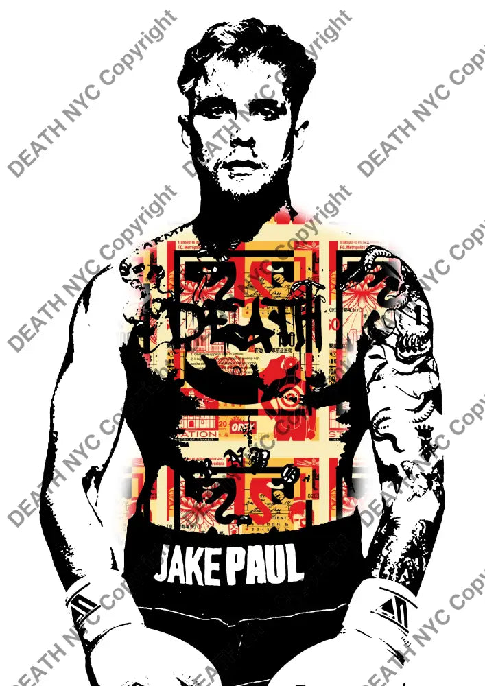 ’Deathmk219’ 45X32Cm Jake (Edition Of 100*) (2024) Art Print