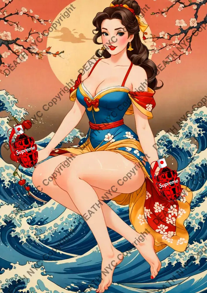 ’Deathml38’ 45X32Cm (Edition Of 100*) (2024) Art Print