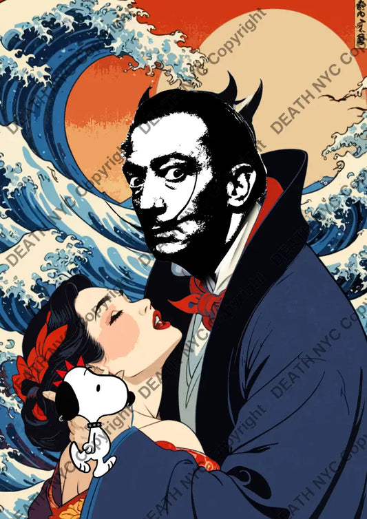 ’Deathmm137’ 45X32Cm Dali (Edition Of 100*) (2024) Art Print