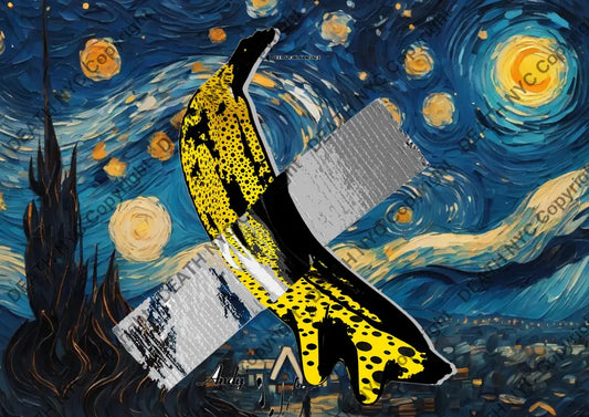 ’Deathmo96’ 45X32Cm Banana (Edition Of 100*) (2024) Art Print